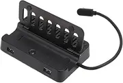 6 in 1 Docking Station, Deck Dock with HD Multimedia Interface, Gigabit Ethernet, 3X USB2.0, USB C PD, Docking Station Hub for Steam Deck OLED for ROG Ally