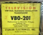 Vintage Stancor VBO-201 Vertical Blocking Oscillator Transformer Television