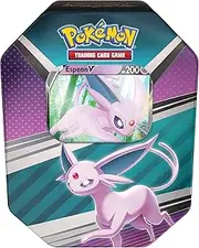 [Pokémon] TCG: V Heroes Tin Espeon (1 Foil Card & 4 Booster Packs)