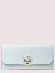 nicola twistlock flap continental wallet