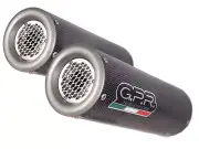 GPR Exhaust Ducati Monster 1100 2009-2010 M3 Poppy DB Killer Double Slip-on