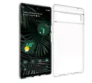 Google Pixel 6 Pro Case HD Clarity TPU Shock Absorption 4D Transparency Cover US