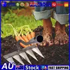 AU Weeding Scarifier Steel Nail Harrow Grasping Rake Garden Rake Agricultural To