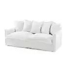 The Cloud 3 Seater Sofa with White Slipcover