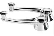 Billet Specialties Ball Milled Window Handles BS46325