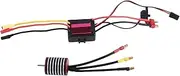 Lazycloud Waterproof 2430 5800KV Brushless Motor with 30A ESC Combo Set for 1/8 1/10 1/12 RC Crawler Car Truck