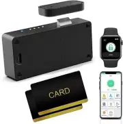 Black Hidden Smart Cabinet Lock-RFID Bluetooth - Stick-on or Screws - NIB