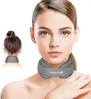 Neck Ice Pack Wrap, Cervical Cold Compress Ice Packs for Neck Injuries, Reusable Cold Hot Therapy Gel Ice Wrap for Neck, Migraine Ice Head Wrap,Migraine Headache Relief Cap,Migraine Relief Hat