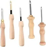 Gogogmee Beginner's Punch Needle Kit Pcs Embroidery Needles Threader for Home Sewing Craft Workshops and Embroidery Clubs
