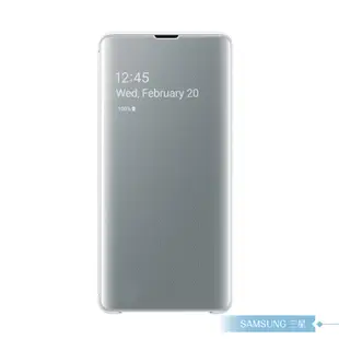 Samsung 原廠Galaxy S10+ G975專用全透視感應皮套【公司貨】Clear View (9.4折)