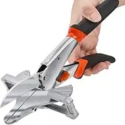 Miter Shears for Angular Cutting Molding, Quarter Round Tool, 0-135 Degree Adjustable Angle Trim Shear, Multifunctional Trunking Shears for Soft Wood, Plastic, PVC and More