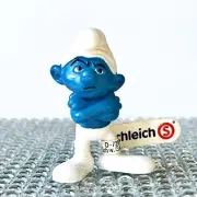 Smurfs 20733 Grouchy Smurf PVC Figure Angry Grumpy Smurf Figurine Toy NEW w/ TAG