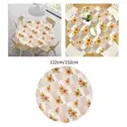 Sunflower Table Cloth Round Table Cover for Dining Room Thanksgiving Wedding