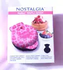Nostalgia My Mini Waffle Maker Pink Leopard Pattern NEW