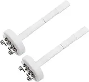 uxcell 2Pcs 4" K Type Ceramic Kiln Furnace Probe Thermocouple Sensor for Muffle Furnace Oven, High Temperature 0 to 1100°C 2x100mm