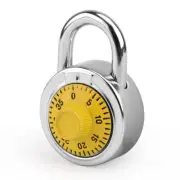 NNEDSZ Lock Dial Combination Lock Gym Sports Locker Toolbox Case School Portable
