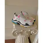 BALENCIAGA 巴黎世家 TRIPLE S (W) 524039 W09OM9054 黑白粉 老爹鞋