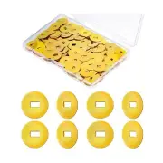 Demissle 500 Brass Fasteners, Paper Brads, Scrapbooking Supplies
