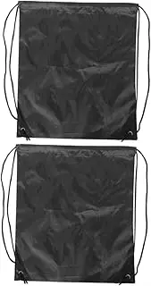 GLEAVI 2pcs Lightweight Drawstring Motorcycle Helmet Carrier Bag Ergonomic Sports Backpack for Easy Portability Stylish Storage for Cycling Gym and Outdoor Activities