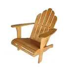 Modern Designer Cape Cod Adirondack Eucalyptus Hardwood Timber Outdoor Chair