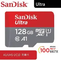 在飛比找蝦皮購物優惠-SANDISK Ultra Micro SDXC 128G 