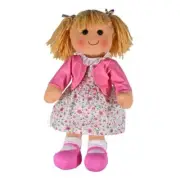Rag Doll PEGGY by Hopscotch Collectibles ragdoll soft toy 14"/35cm