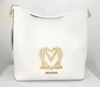 LOVE MOSCHINO SHOULDER BAG IN WHITE - Authentic, Brand New with Tags