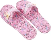VICASKY Lightweight Washable Portable Slippers for Men Comfortable Fabric Bottom House Shoes for Hotel Travel and Spa Use Design for Easy Carrying
