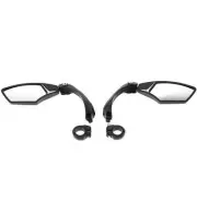 Hafny NEW Bike Mirror Set, HD, Blast-resistant, Glass Lens, Left + Right