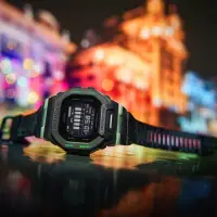 在飛比找momo購物網優惠-【CASIO 卡西歐】G-SHOCK 夜光迷彩 城市夜景系列