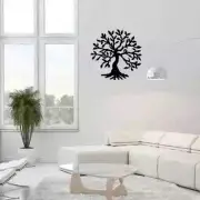 Metal Wall Art Tree of Life Silhouette Wall Hanging Creative Home Wall Hanging