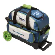 KR Strikeforce NFL Seattle Seahawks 2 Ball Roller Bowling Bag