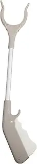 Cabilock 1pc Pickup Trash Pick up Claw Collapsible Bin Litter Pick up Stick Reacher Grabber Gripper Garbage Can Rubbish Cleaning Clamp Trash Tongs Abs Engineering Plastics Manual