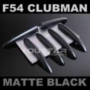 MATTE BLACK Door Handle Covers Barn Split 6x for MINI Cooper F54 15-on CLUBMAN (for: Mini)