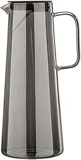 Glass Pitcher with Lid and Spout Refrigerator Pitcher for Hot and Cold Drinks Ideal for Iced Tea Juice Sangria Milk