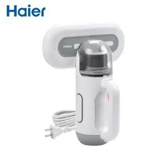 免運費【海爾 Haier】手持式 高效拍打 紫外線 除蟎吸塵器/塵蟎吸塵器 (白) HKC-301W