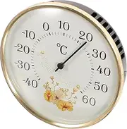 Abaodam Sauna Thermometer Professional Multifunctional Temperature Measuring Device for Home Wall Mounted Accurate Indoor Temperature Gauge for Bedroom Bathroom Nursery