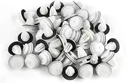 Car Interior Accessories 100Pcs Retaining Door Panel Clips Car Body Push Retainer Pin Bumper Clips Interior Screw Rivet Car Accessories Automobile Interior