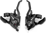Bike Brake Changing marches Bicycle 2pcbike Gear Grip Change Levers Bicycle Cycle Control Speed ​​Control Handlebar Rapid Speed ​​Speed ​​Gear The Bicycle Grabe Cambi Brake Levers