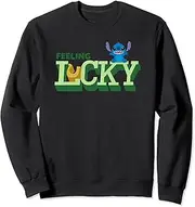 [Disney] Lilo & Stitch Feeling Lucky St Patrick s Day Sweatshirt