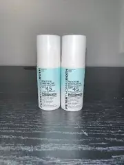 2 Peter Thomas Roth Water Drench SPF 45 Hyaluronic Cloud Moisturizer MINI .17oz