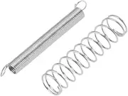 200pcs/box Hardware Steel Spring Drum Extension Tension Springs Pressure Suit Muelles Metal Assortment with Transparent Box