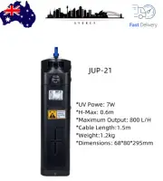 Sunsun UV 7W Germicidal,800L/H Built-in UV Water Pump For Fish Aquarium Tank