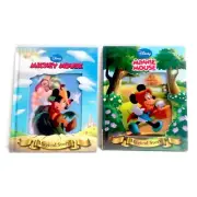 Disney Hardcover Mickey n the Beanstalk + Little Red Riding Minnie Story Books