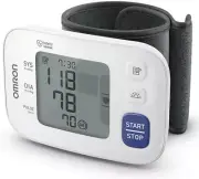 Omron Hem 6181 Fully Automatic Blood Pressure Monitor Cuff Wrapping Guide(White)