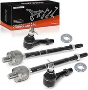 A-Premium Set of 4, Front Inner Outer Tie Rod End Kit, Compatible with Ford Explorer & Mercury Mountaineer, 2002-2003
