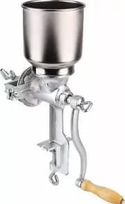Hand Operated Corn Grain Mill Grinder Useful Kitchen Tool