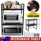 Kitchen Microwave Shelf Oven Stand Rack Organizer Storage Shelving Expandable