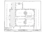 Residence at Univ. of Virginia by Thomas Jefferson, printed house plans set