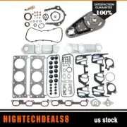 For 2000-2005 Chevrolet Impala Pontiac 3.4L Full Gasket Set & Timing Chain Kit